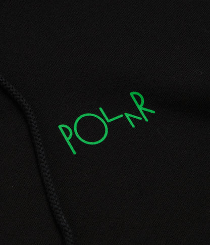Polar Ourselves Collage Fill Logo Dave Hoodie - Black