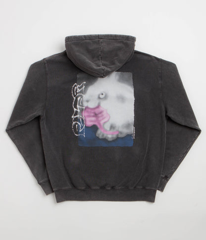 Polar Rabbit Dave Hoodie - Silver Black