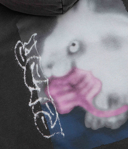 Polar Rabbit Dave Hoodie - Silver Black
