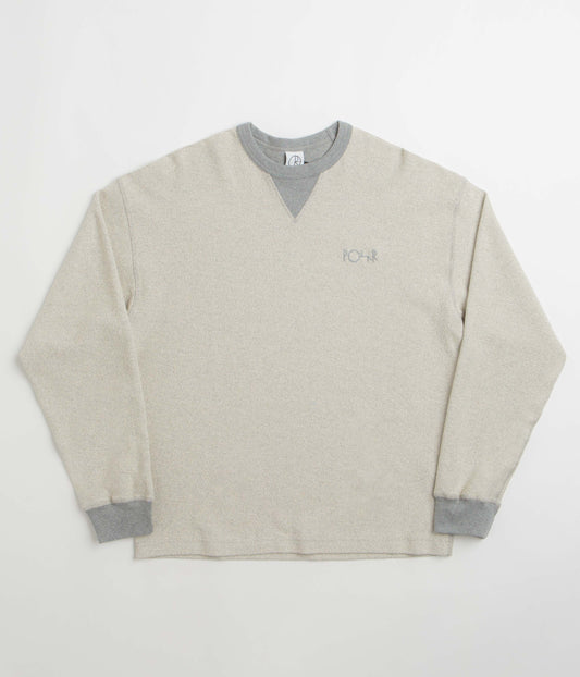 Polar Reversed Crewneck Sweatshirt - Heather Grey