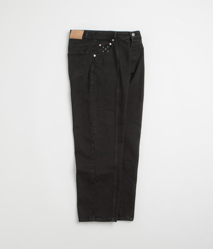 Pop Trading Company DRS Denim Seam Pants - Washed Black Denim
