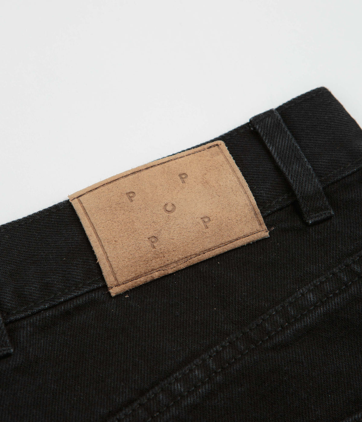Pop Trading Company DRS Denim Seam Pants - Washed Black Denim