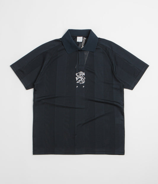 Pop Trading Company Sportif Cub Short Sleeve Shirt - Navy