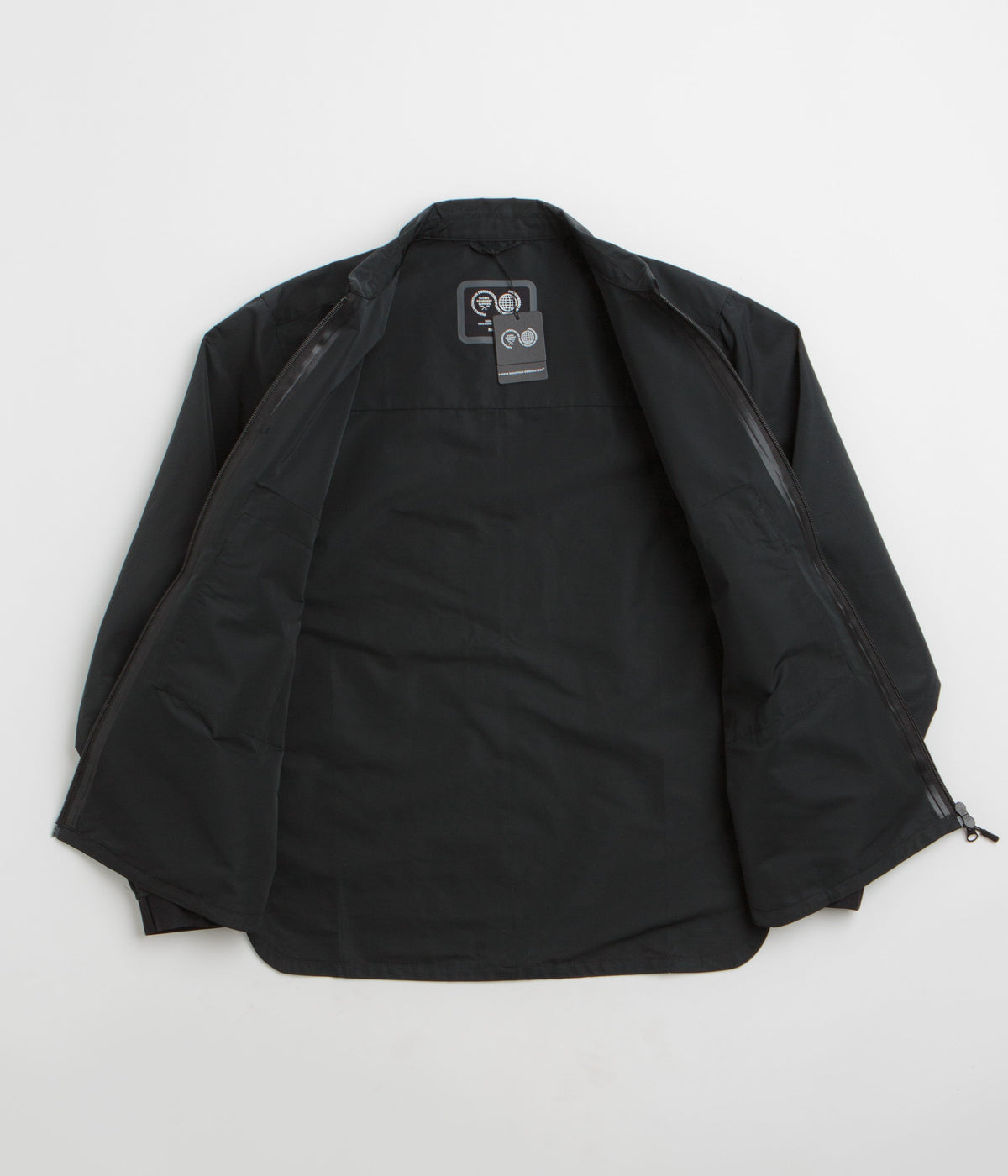 Purple Mountain Observatory Climate Overshirt Jacket - Black