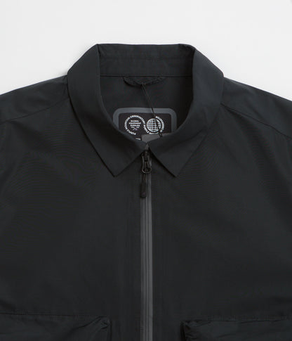 Purple Mountain Observatory Climate Overshirt Jacket - Black