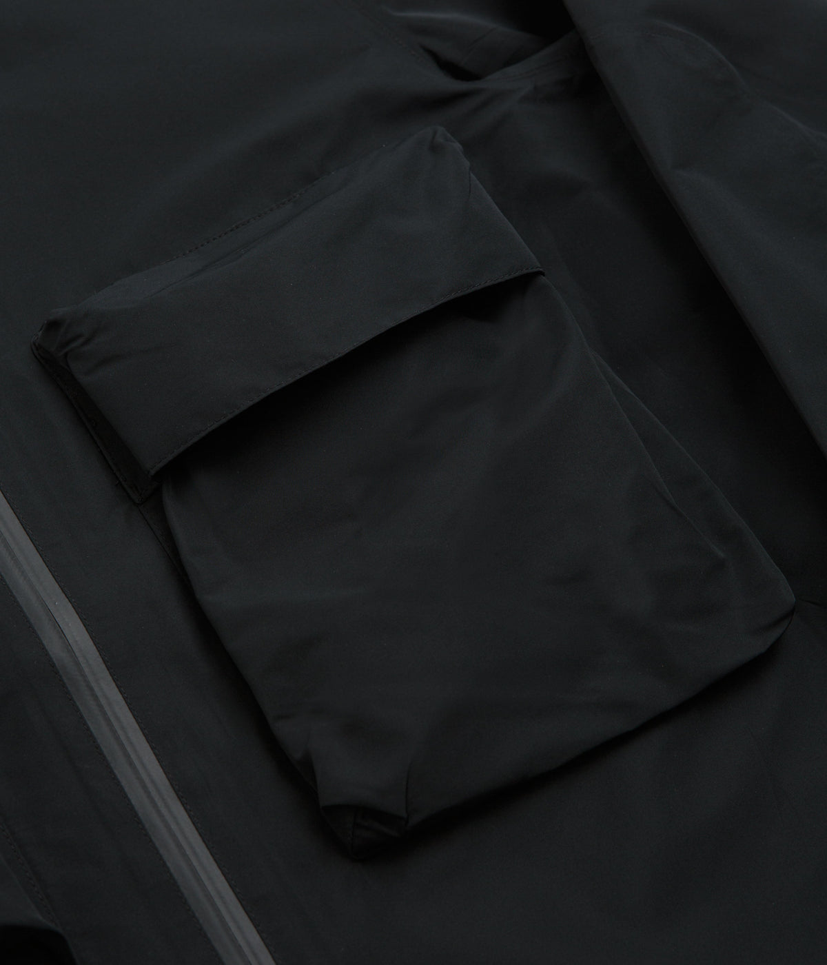 Purple Mountain Observatory Climate Overshirt Jacket - Black