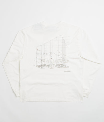 Purple Mountain Observatory Map Projections Long Sleeve T-Shirt - White
