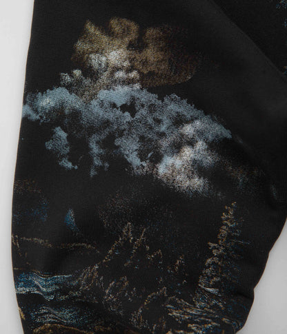 ROA Fai Half Zip Sweatshirt - Washed Black