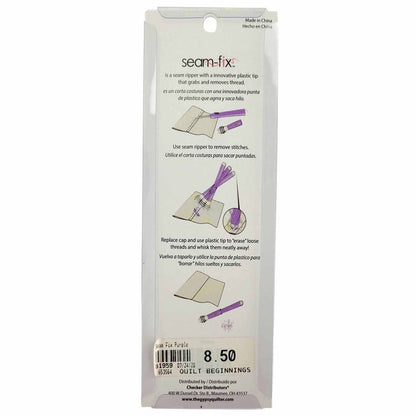 Seam Ripper - Gypsy Quilter Seam-Fix in Purple