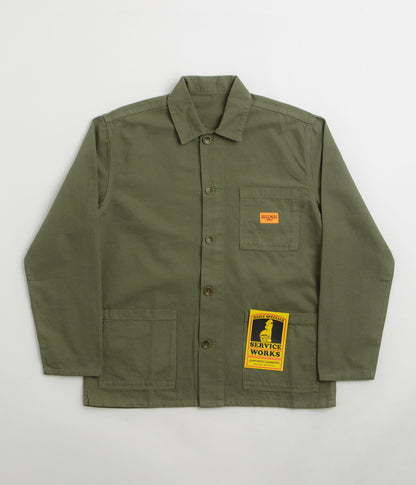 Service Works Canvas Chore Shirt - Olive