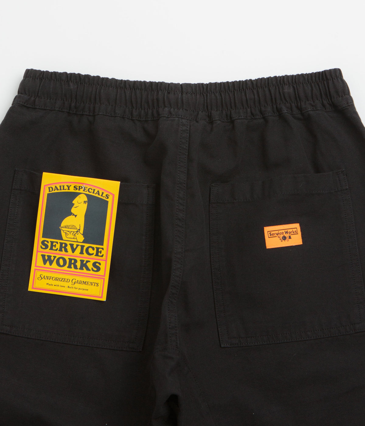Service Works Classic Chef Shorts - Black