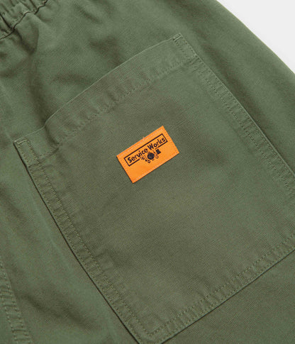 Service Works Classic Chef Shorts - Olive