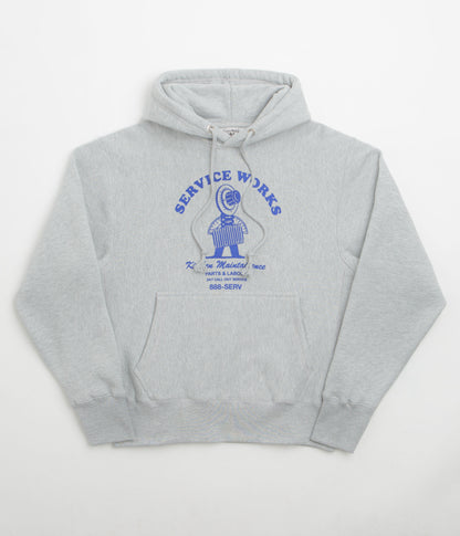 Service Works Maintenance Hoodie - Heather Grey
