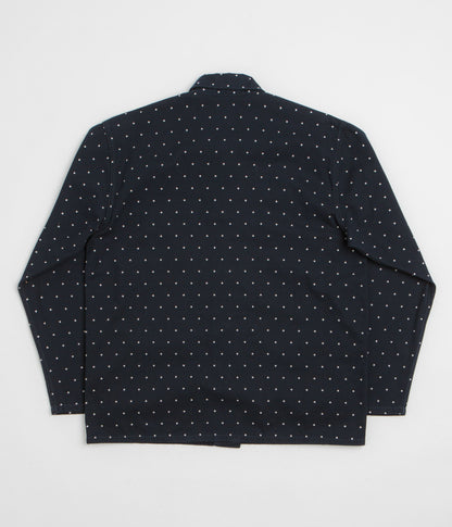 Service Works Polka Dot Chore Shirt - Navy
