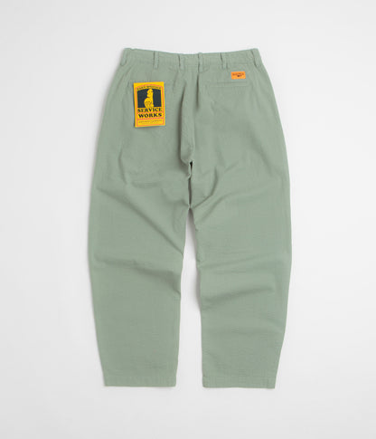 Service Works Seersucker Part Timer Pants - Sage