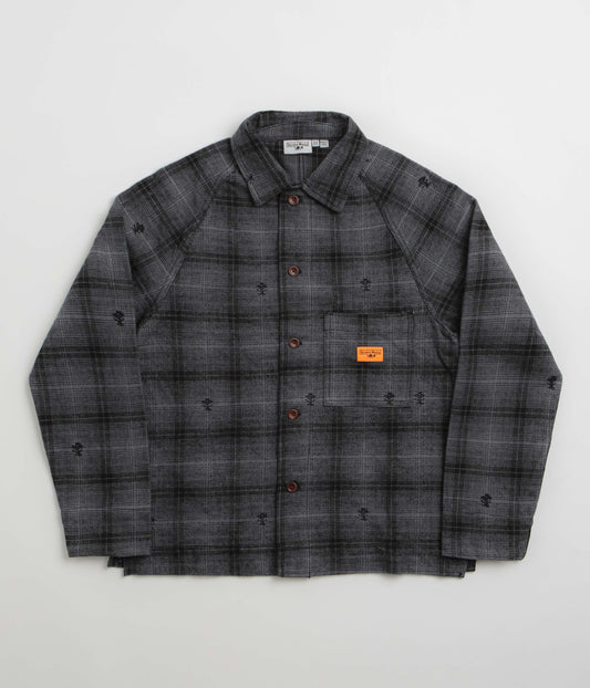 Service Works Thistle Plaid FOH Jacket - Black