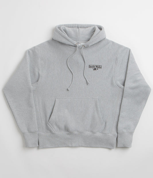 Service Works Trademark Hoodie - Heather Grey