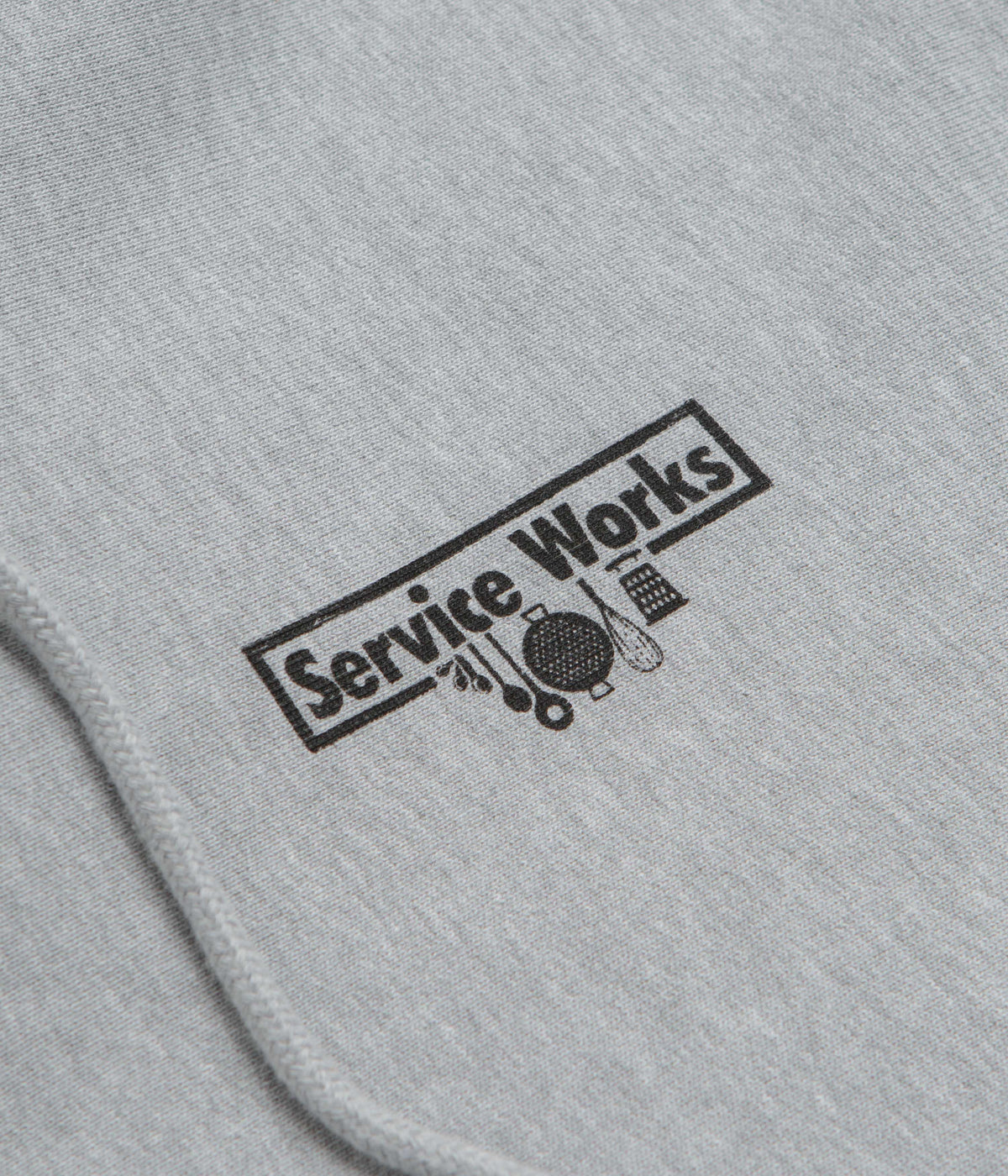 Service Works Trademark Hoodie - Heather Grey
