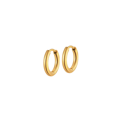 Slim Clicker Hoops in Titanium (multiple sizes)