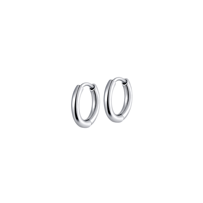 Slim Clicker Hoops in Titanium (multiple sizes)
