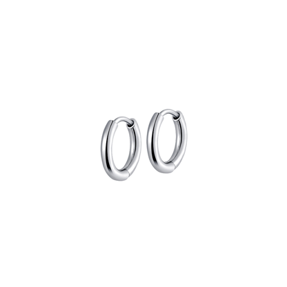 Slim Clicker Hoops in Titanium (multiple sizes)