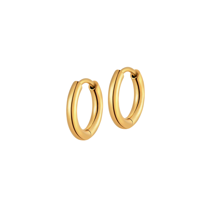 Slim Clicker Hoops in Titanium (multiple sizes)