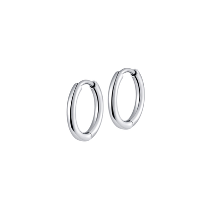 Slim Clicker Hoops in Titanium (multiple sizes)
