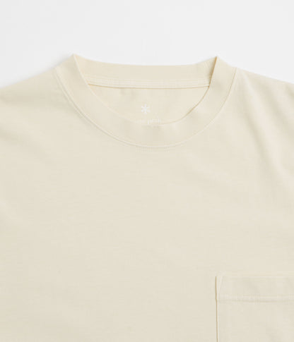 Snow Peak Garment Dyed T-Shirt - Ivory