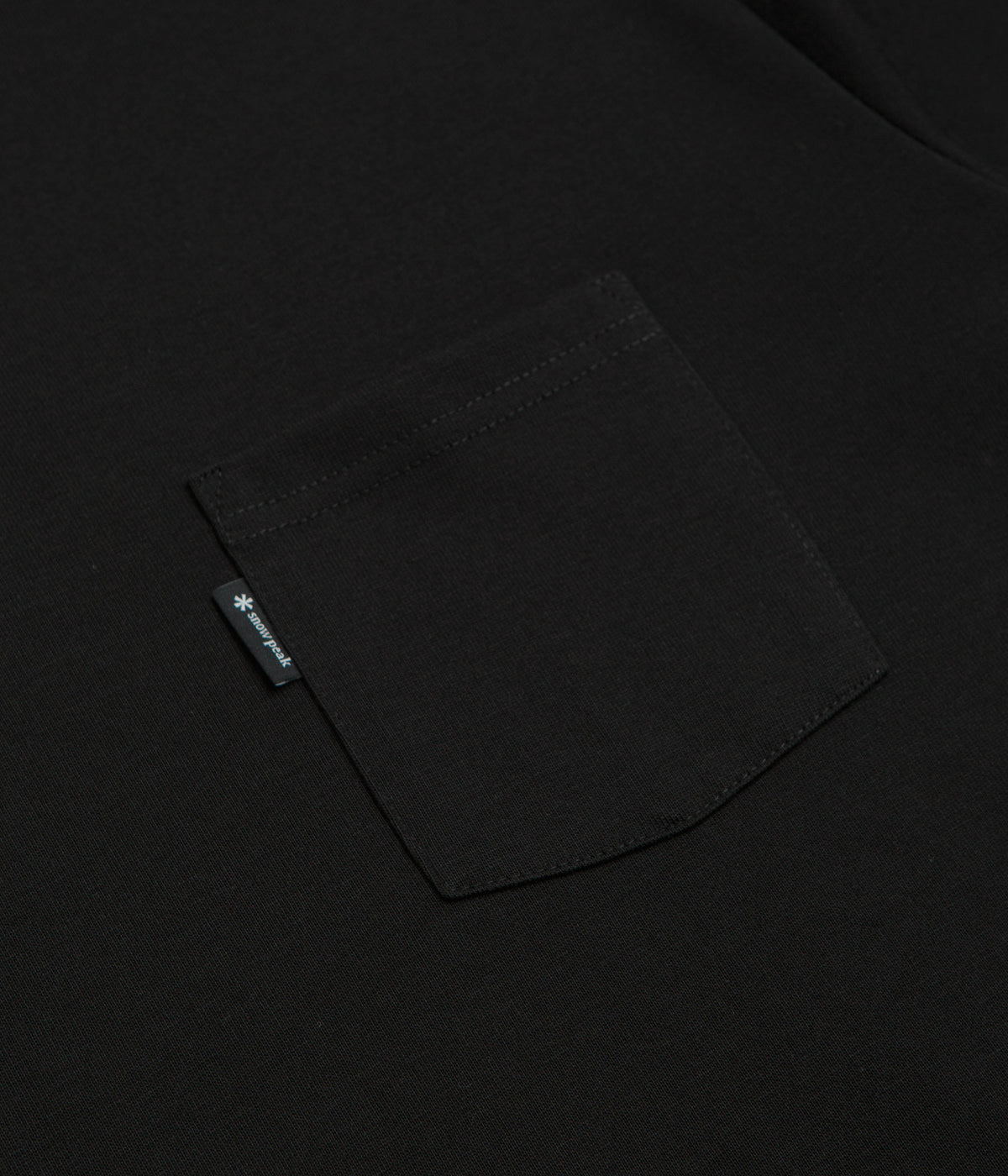 Snow Peak NSD Pocket T-Shirt - Black