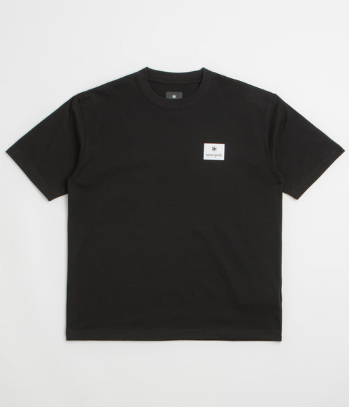 Snow Peak NSD Square Logo T-Shirt - Black