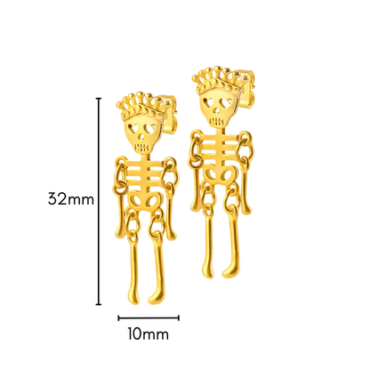 Spooky Scary Skeleton Dangles
