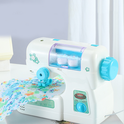 🧵 Mini Electric Sewing Machine Toy with Needle Guard