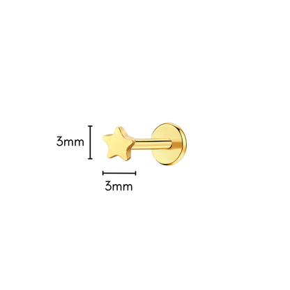 Starstruck Flat Back Stud