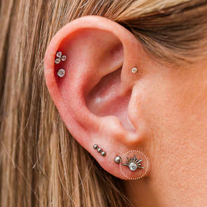 Sunrise Flat Back Stud