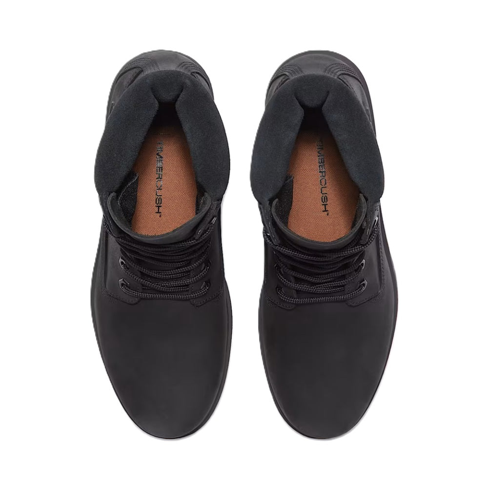 Men's Timberland 25 6 In Lace Waterproof Black Full Grain (TB0A6CH6 W02)