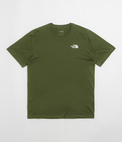 The North Face Box NSE Celebration T-Shirt - Woodland Green