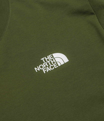 The North Face Box NSE Celebration T-Shirt - Woodland Green