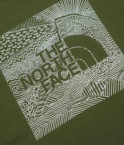 The North Face Box NSE Celebration T-Shirt - Woodland Green