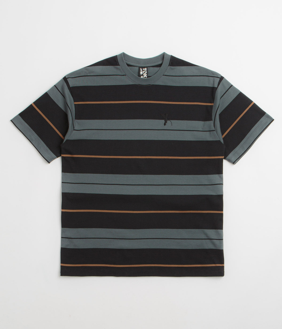 Token Fences T-Shirt - Grey Striped