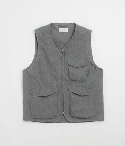 Universal Works Parachute Liner Gilet - Charcoal