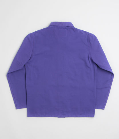 Uskees 3001 Buttoned Overshirt - Burst Grape