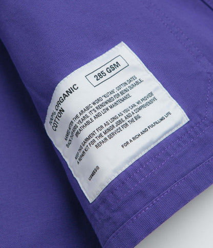 Uskees 3001 Buttoned Overshirt - Burst Grape