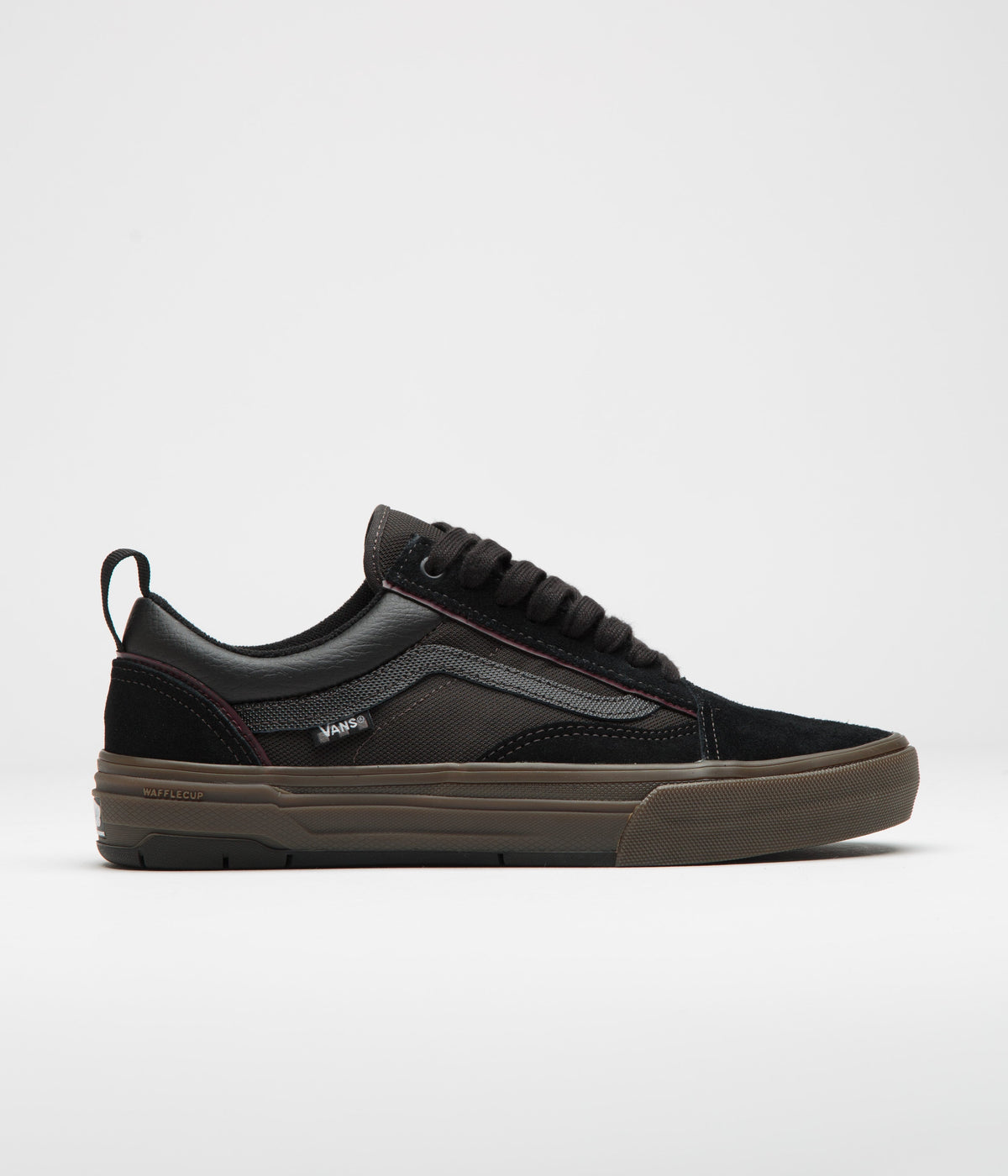 Vans Skate Old Skool Wafflecup Shoes - Black / Dark Gum
