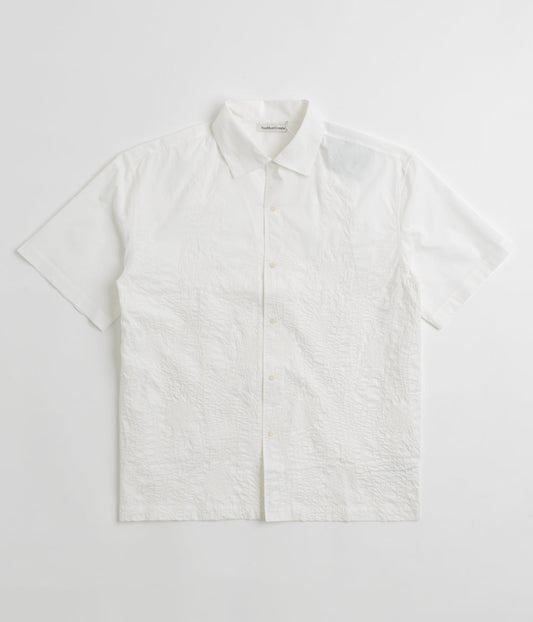 YMC Sidri Short Sleeve Shirt - White